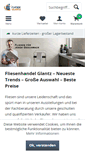 Mobile Screenshot of fliesen-glantz.de